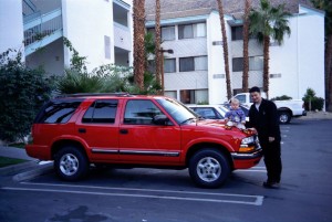 004 Palm Springs - De auto! 27-12-1999