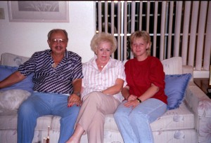 Las Vegas - Op visite bij oom John en tante Wanda 06-09-1996