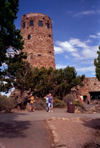 Grand Canyon NP - The Watchtower 10-09-1996